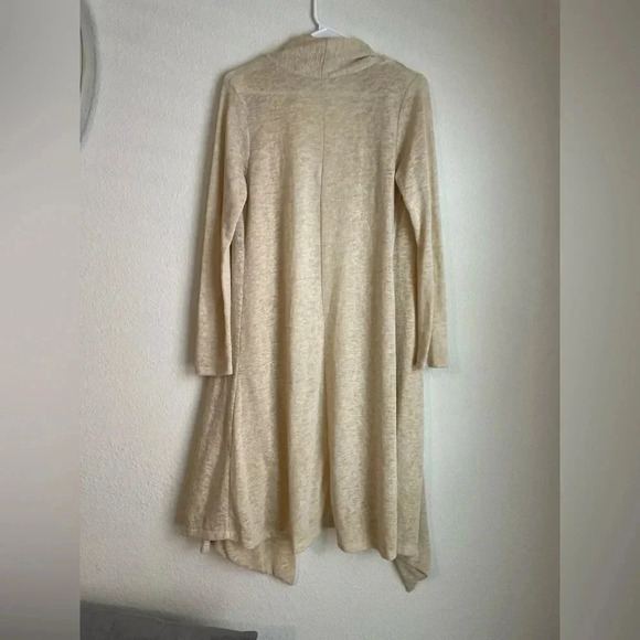 American Retro women’s tan long cardigan size M - Picture 4 of 7